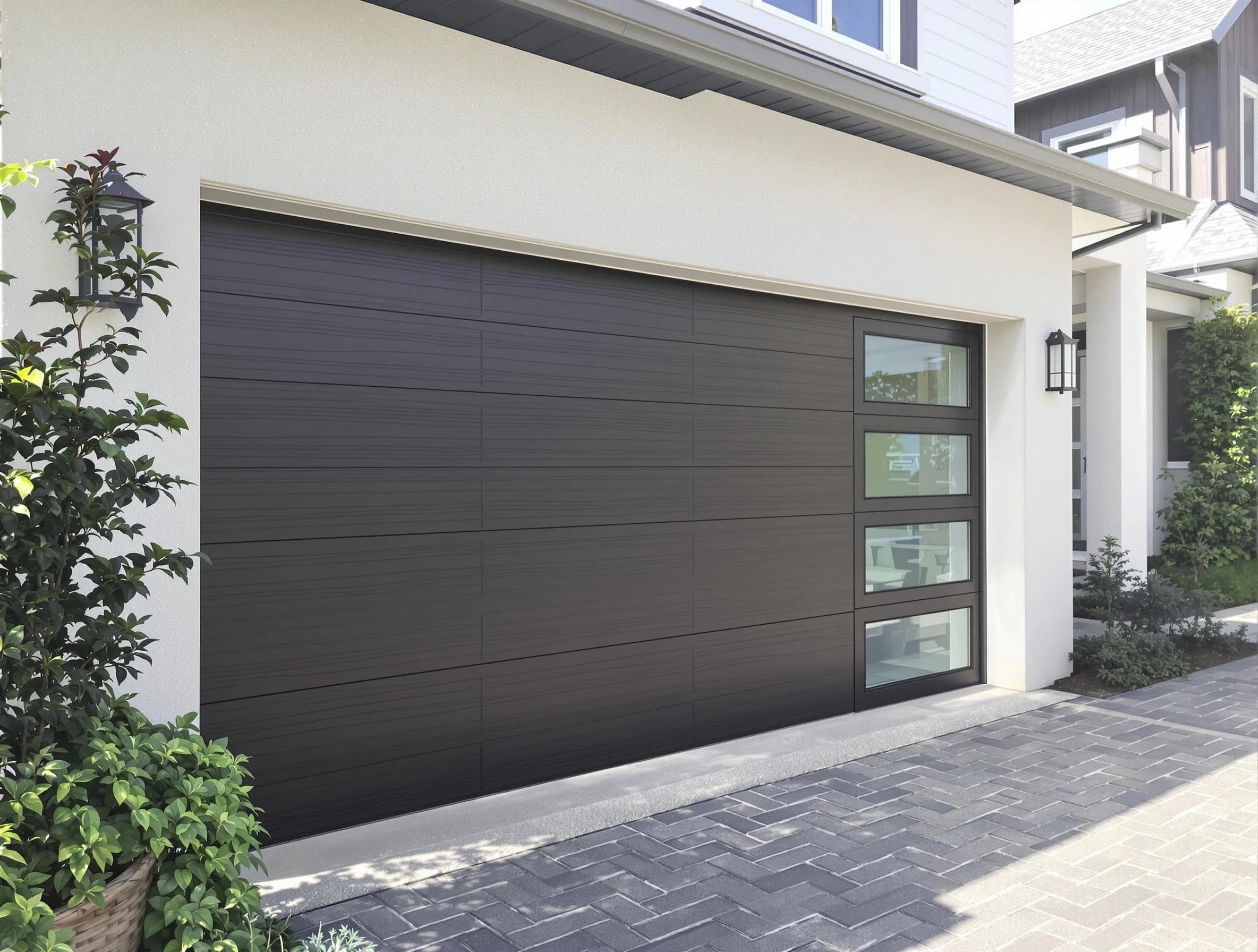 Custom garage door installation by Milliken Garage Door Repair in Milliken