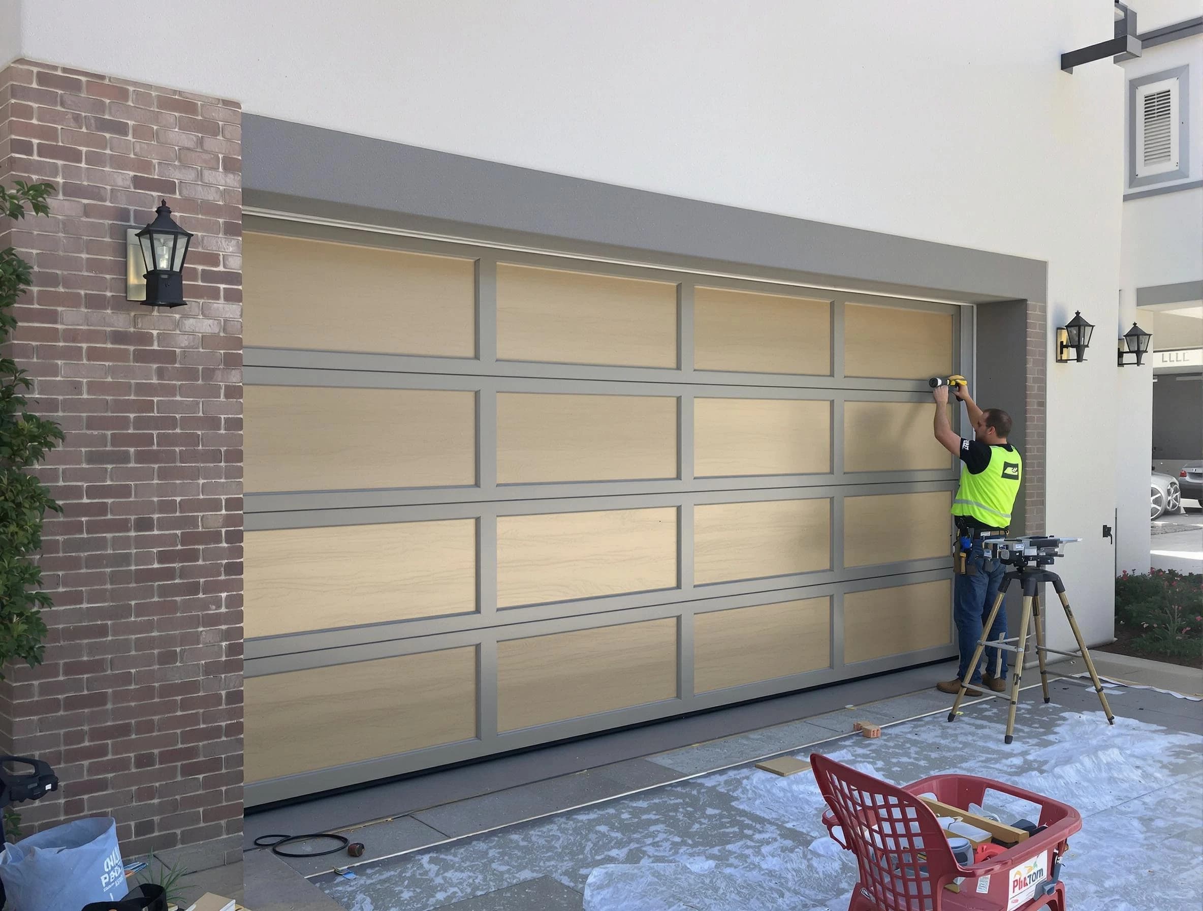 Garage door replacement service by Milliken Garage Door Repair in Milliken