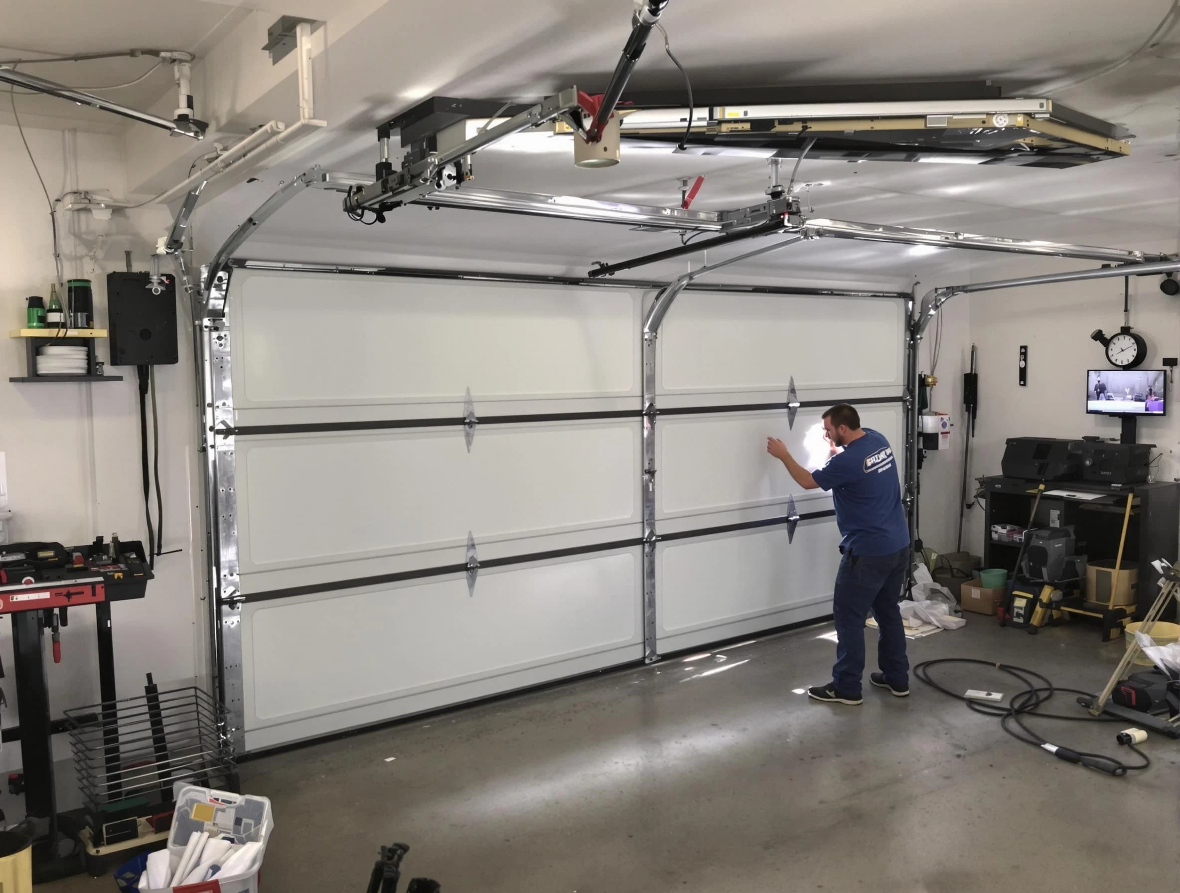 Professional garage door repair service by Milliken Garage Door Repair in Milliken