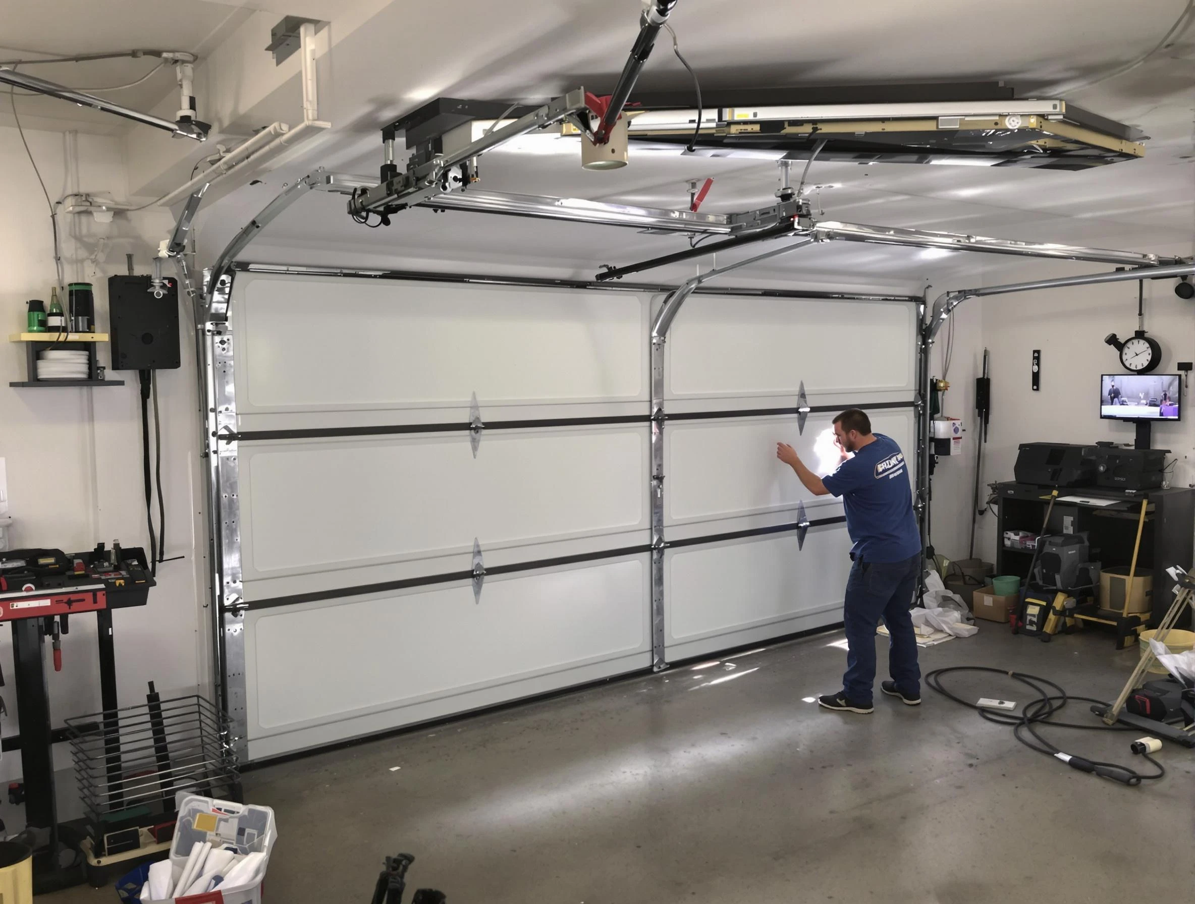 Professional garage door repair service by Milliken Garage Door Repair in Milliken