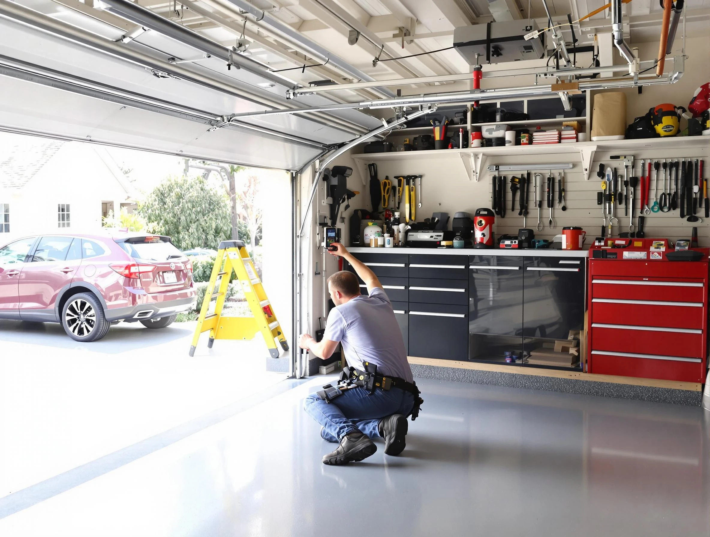 Local garage door repair service by Milliken Garage Door Repair in Milliken