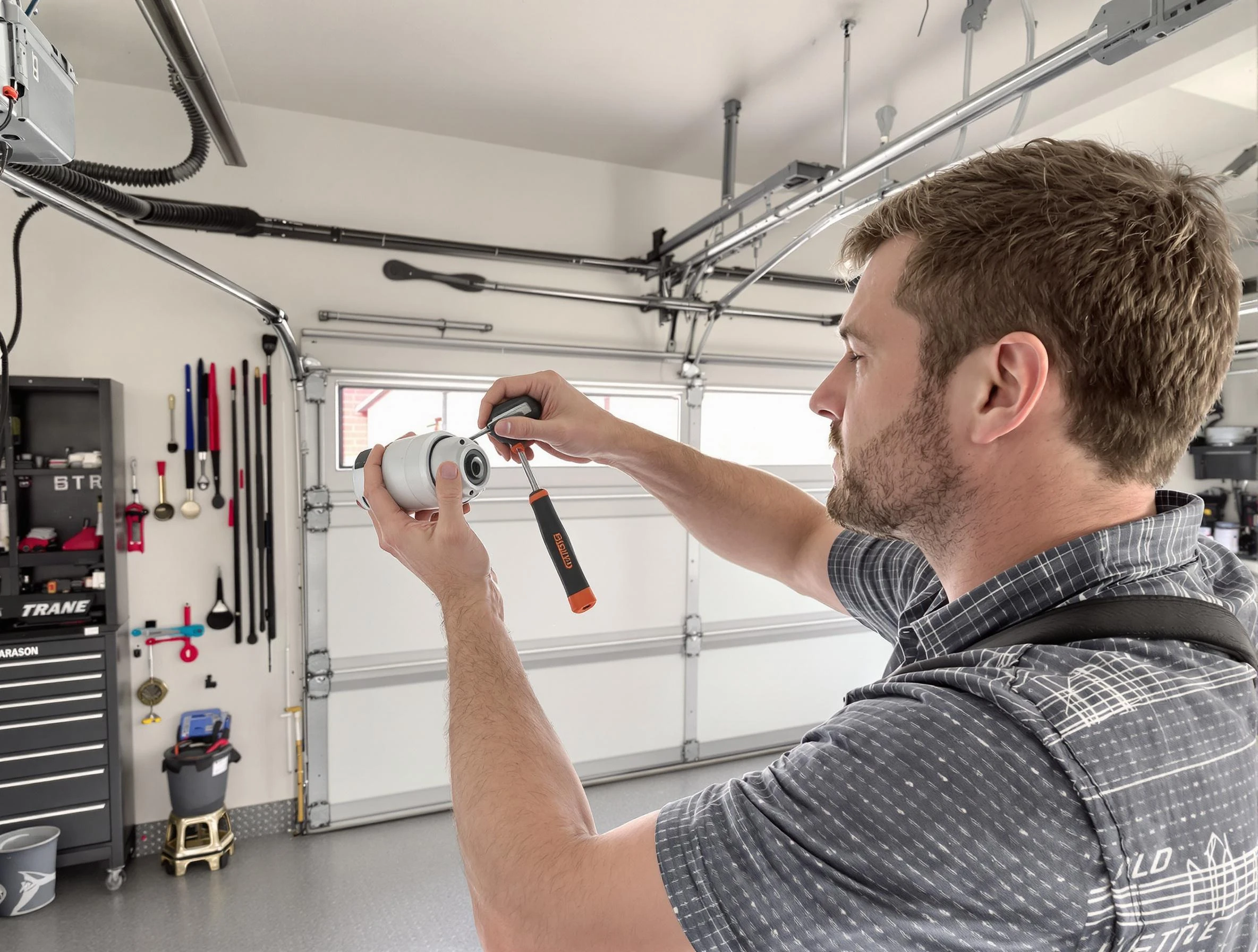 Garage door opener repair service by Milliken Garage Door Repair in Milliken